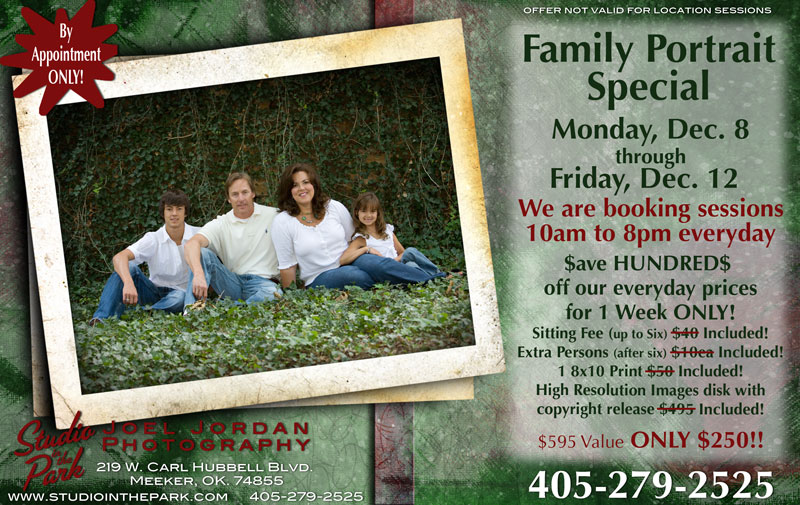 Family Portrait Special