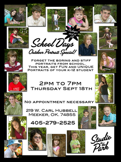 School Days Portrait Special